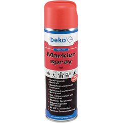 Spray de marquage beko TecLine 360° 500ml rouge