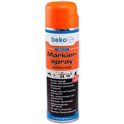 Spray de marquage beko TecLine 360° 500ml fluoresc.-orange
