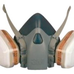 Atemschutzhalbmaske Klasse P3 Small Silikon grau EN-140