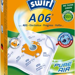 Swirl sacs à poussière AEG A 06 à 4+1 pour Smart 100-200