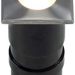 Luminaire de sol LED INC POWER TRAIL-LITE 350mA 1W 3000K carré IP67 acier fin