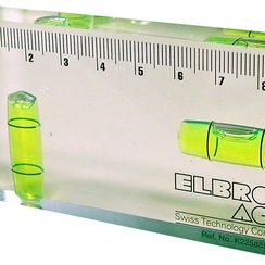 Wasserwaage ELBRO 100×40×15mm transparent