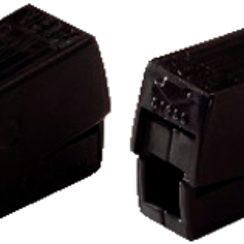 Leuchtenklemme WAGO 1-2.5mm²/0.5-2.5mm² schwarz