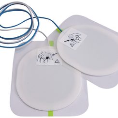 Pads à usage unique pour défibrillateur SAVER ONE, précâblés, pour adultes