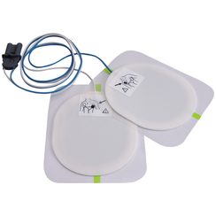 Pads à usage unique pour défibrillateur SAVER ONE, précâblés, pour adultes