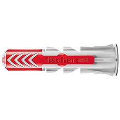 Tampon universel Fischer DUOPOWER 5x25mm nylon gris/rouge