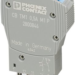 Disjoncteur thermomagnétique PX 1L 10A retardé moyen