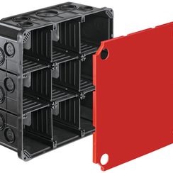 Boîte ENC HSB Vario, p.béton, construc.légère, 3×3, 190×190×70mm