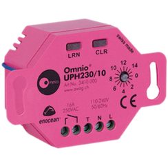 Actionneur de thermostat RF INC Omnio UPH230/10 1 canal 230VAC 8A