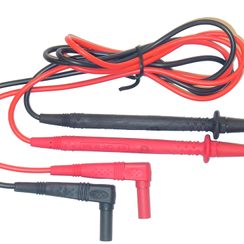 Sicherheitsmessleitungs-Set ELBRO SK2, Stecker Ø4mm, 2x100cm schwarz und rot