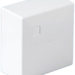 Boîte AP R&M Speedbox grd.2 82×82×39 vide blanc