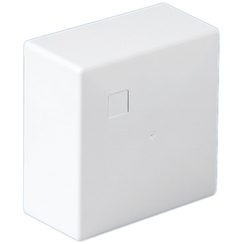 Boîte AP R&M Speedbox grd.2 82×82×39 vide blanc