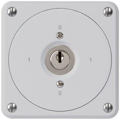 Interrupteur à clé ENC robusto sans clapet 0/1P gris pour combinaison
