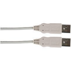 USB 2.0 Patch-Kabel Typ A-A M/M (Stecker/Stecker) 3,0m grau