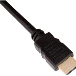 Cordon vidéo HDMI 1.4 high speed avec Ethernet A/A 2 m (noir)