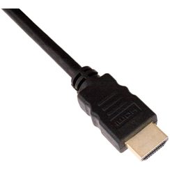 HIGH SPEED HDMI 1.4 Videokabel mit 2m A/A Ethernet schwarz