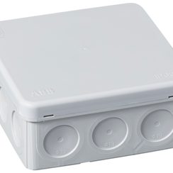 Boîte dérivation AP ELTAG ABB 100x100x45mm IP65 gris