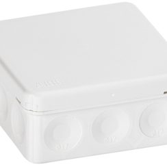 Boîte de dérivation AP ELTAG ABB 80×80×35mm IP65 blanc