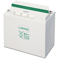 Système de stockage d'énergie Hoppecke OPvZ bloc sun|power VR L 6-250