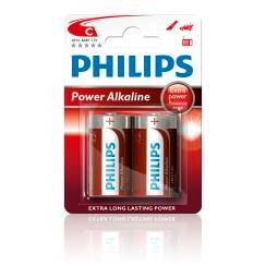 Pile Philips Power alcaline LR14/2PL 2 pcs.
