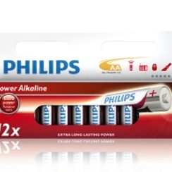 Philips Power Alkaline piles 1,5V LR6/AA POWER 12 pcs.