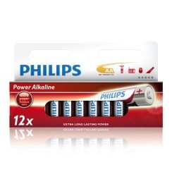 Philips Power Alkaline piles 1,5V LR6/AA POWER 12 pcs.