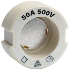 Vis de contact DIII E33 500V en céramique 50A selon DIN 49516 blanc