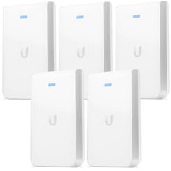 UniFi UAP-AC-IW-5:Inwall aP, 5 487Mbps, PoE actif, cour. dis.