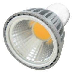 Lampe LED LED-COB, 6W, 3000K, GU10, 230V, CRI 90, 80°, 450lm