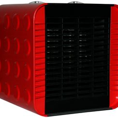 Thermo-ventilateur céramique Cuby 750/1500W rouge