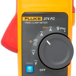 Pince ampèremétriqu.Fluke TRMS 374FC AC/DC Wifi BT4.0