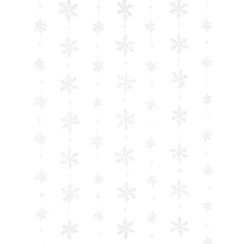 Snowflake Curtain 105 105LEDww 1.2x2.25m 4.5V/1.35W - 5m l.w.