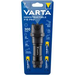 Lampe de poche LED VARTA Indestructible F10 Pro, 300lm, avec 3×AAA