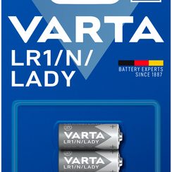 Pile alcaline VARTA Electronics LR1 blister à 2pièces