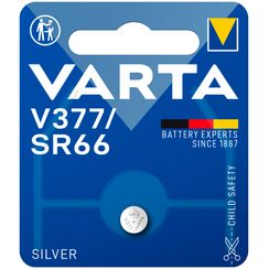 Varta Watch V377 1er Bli SR66 Silber