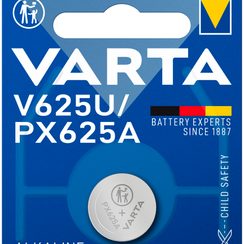 Pile bouton alcaline VARTA Electr. V625U 1.5V blister à 1pièce