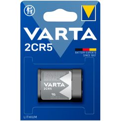 Batterie au lithium Varta Photo 2CR5 6V blister 1 pièce