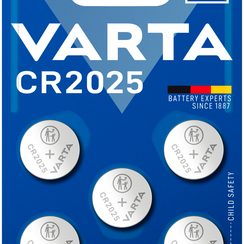 Varta Electronics CR2025 Lithium 5er Bli