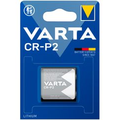 Batterie au lithium Varta Photo CRP2 6V blister 1 pièce