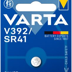 Varta Watch V392 1er Bli SR41 Silber