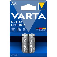 Pile VARTA Ultra Lithium AA 1.5V blister à 2pièces