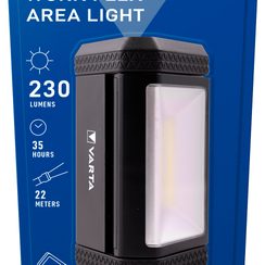 Lampe de poche LED Varta Work Flex Area Light 230lm, avec 3xAA, IP54