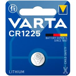 Pile bouton lithium VARTA Electronics CR1225 3V blister à 1pièce