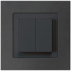 Poussoir ENC kallysto.pro 2×A-R/1P noir