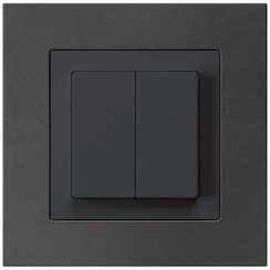 Poussoir ENC kallysto.pro 2×A-R/1P noir