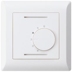 Thermostate d'ambiance ENC kallysto.line blanc sans interrupteur