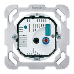 Intérieur pour thermostat d'ambiance ENC sans interrupteur a.plaque de fixation
