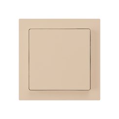 Frontset kallysto 60×60 beige für Babyswitch/Kurzhublichtregler