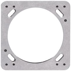 Plaque de montage ENC robusto 1×1 aluminium