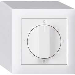 Interrupteur rotatif AP kallysto 0/3L blanc avec manette
